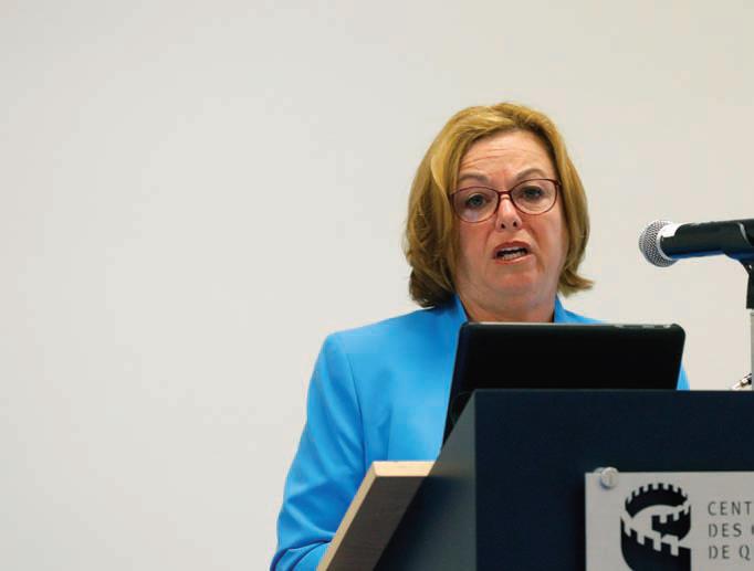 Claire L’Heureux, directrice des projets spéciaux à la Coopérative de développement régional du Québec et animatrice de la table de discussion sur les alliances stratégiques